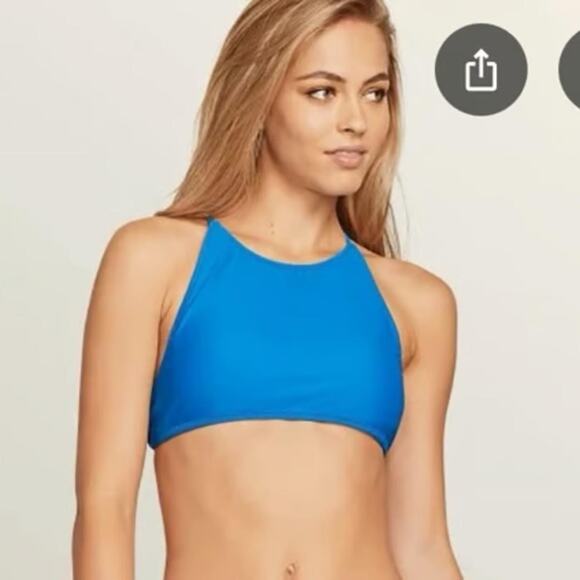 Volcom Simply Solid Crop Swimsuit Top NWT - Picture 5 of 5